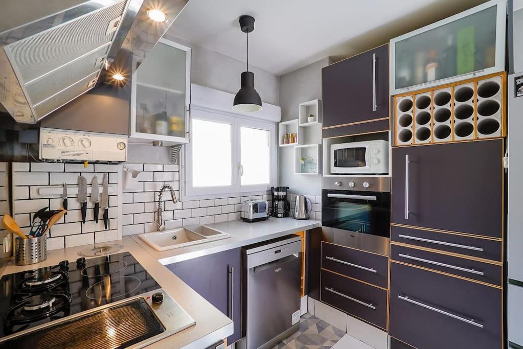 La Maison Du Surfeur, T2, Clim, Terrasse, Pkg, Centre Apartment Montpellier